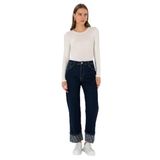 Pierre Cardin Kadın Koyu İndigo Pantolon (Jean) 50314121-VR089