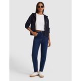 Pierre Cardin Kadın Koyu Mavi Mom High Waist Fit Jean Pantolon 50318031-VR032 - 44 - 34