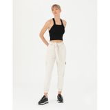Pierre Cardin Kadın Krem Kanvas / Chino Pantolon 50263722-vr071
