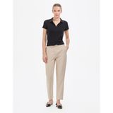 Pierre Cardin Kadın Kum Carrot Fit Kanvas Pantolon 50318197-VR085 - Dropsuz - 36