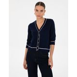 Pierre Cardin Kadın Lacivert Hırka (Triko) 50316344-VR033
