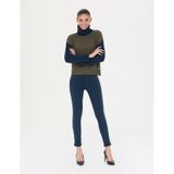 Pierre Cardin Kadın Lacivert Kanvas / Chino Pantolon 50273389-vr033