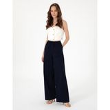 Pierre Cardin Kadın Lacivert Pantolon (Kanvas-Chino) 50313136-VR033