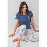 Pierre Cardin Kadın Lacivert Pijama Takım