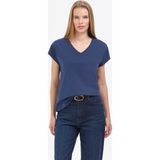 Pierre Cardin Kadın Lacivert Regular Fit Basic Tişört 50325454-VR033 - M