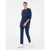 Pierre Cardin Kadın Lacivert Regular Fit Eşofman Altı 50290994-VR033 - S