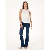 Pierre Cardin Kadın Lacivert Skinny Flare Fit Jean Pantolon 50313218-VR033 - 34 - 40