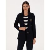 Pierre Cardin Kadın Lacivert Slim Fit Ceket 50310085-VR033 - Dropsuz - 36