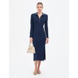 Pierre Cardin Kadın Lacivert Slim Fit Örme Elbise 50296427-VR033