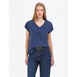 Pierre Cardin Kadın Lacivert Tişört Basic 50325454-VR033
