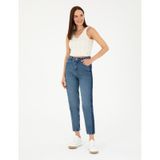 Pierre Cardin Kadın Mavi Jean Pantolon 50293346-VR036