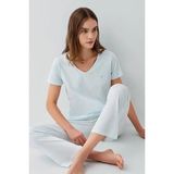 Pierre Cardin Kadın Mavi Pijama Takım PC9202-S-V2