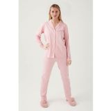 Pierre Cardin Kadın Mor Gömlek Pijama PC7717-S-V-7