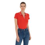 Pierre Cardin Kadın Nar Çiçeği Triko Tişört 50288292-VR239