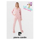 Pierre Cardin Kadın Pamuklu Modal Uzun Kollu Pijama Takımı, Gül Kurusu, L