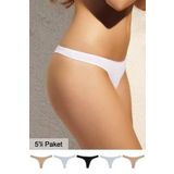 Pierre Cardin Kadin Pamuklu Tanga 5Li