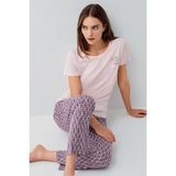 Pierre Cardin Kadın Pembe Pijama Takım - L