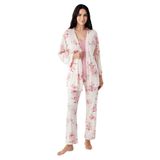 Pierre Cardin Kadın Pembe Sabahlık, Uzun Kol, Regular Kalıp, L Beden