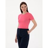 Pierre Cardin Kadın Pembe Tişört 50306945-VR041