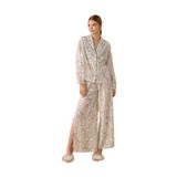 Pierre Cardin Kadın Pijama Takımı, Çiçek Desenli, Ivory, XL Beden