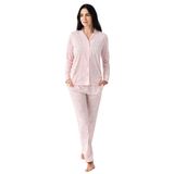 Pierre Cardin Kadın Pijama Takımı, Krem, Uzun Kol, Regular Kalıp, L Beden
