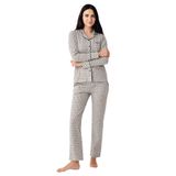 Pierre Cardin Kadın Pijama Takımı, Siyah, Uzun Kol, L Beden