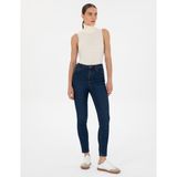 Pierre Cardin Kadın Saks Skinny Fit Jean Pantolon 50318253-VR032 - Koyu Mavi - 34 - 42