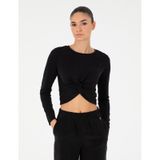Pierre Cardin Kadın Siyah Bluz Örme 50296410-vr046