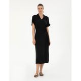 Pierre Cardin Kadın Siyah Elbise Dokuma 50283470-vr046
