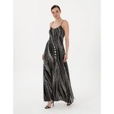 Pierre Cardin Kadın Siyah Elbise (Dokuma) 50301029-VR046
