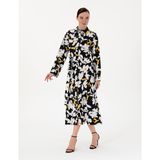 Pierre Cardin Kadın Siyah Elbise (Dokuma) 50301052-VR046