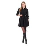 Pierre Cardin Kadın Siyah Elbise (Dokuma) 50318786-VR046