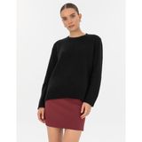 Pierre Cardin Kadın Siyah Kazak/triko 50316310-VR046, Siyah, L, SIYAH