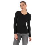 Pierre Cardin Kadın Siyah Kazak/triko 50316334-VR046, Siyah, L, SIYAH