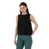 Pierre Cardin Kadın Siyah Kısa Kollu Bluz 50309346-VR046