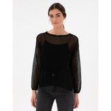 Pierre Cardin Kadın Siyah Oversize Kazak 50305604-VR046