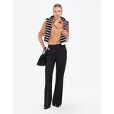 Pierre Cardin Kadın Siyah Palazzo Kumaş Pantolon 50319006-VR046 - 44 - Dropsuz