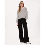 Pierre Cardin Kadın Siyah Pantolon (Kanvas-Chino) 50318198-VR046
