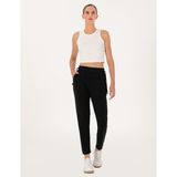 Pierre Cardin Kadın Siyah Regular Fit Modal Karışımlı Eşofman Altı 50306570-VR046