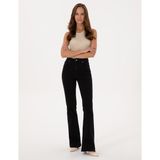 Pierre Cardin Kadın Siyah Skinny Flare Fit Jean Pantolon 50318044-VR046 - 34