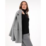 Pierre Cardin Kadın Siyah Slim Fit Basic Kazak 50300786-VR046