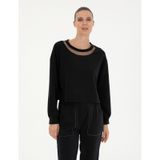 Pierre Cardin Kadın Siyah Sweatshirt 50282634-vr046