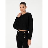 Pierre Cardin Kadın Siyah Sweatshirt 50291038-vr046