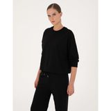 Pierre Cardin Kadın Siyah Sweatshirt 50314963-VR046