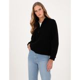 Pierre Cardin Kadın Siyah Sweatshirt 50316333-VR046