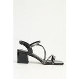 Pierre Cardin Kadın Siyah Topuklu Sandalet PC-55679