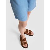 Pierre Cardin Kadın Taba Deri Sandalet 50323849-VR099