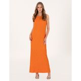 Pierre Cardin Kadın Turuncu Regular Fit Örme Elbise 50304930-VR051 - XS