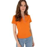 Pierre Cardin Kadın Turuncu Tişört Basic 50306039-VR051