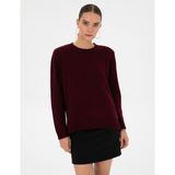 Pierre Cardin Kadın Vişne Comfort Fit Kazak 50316310-VR223 - S